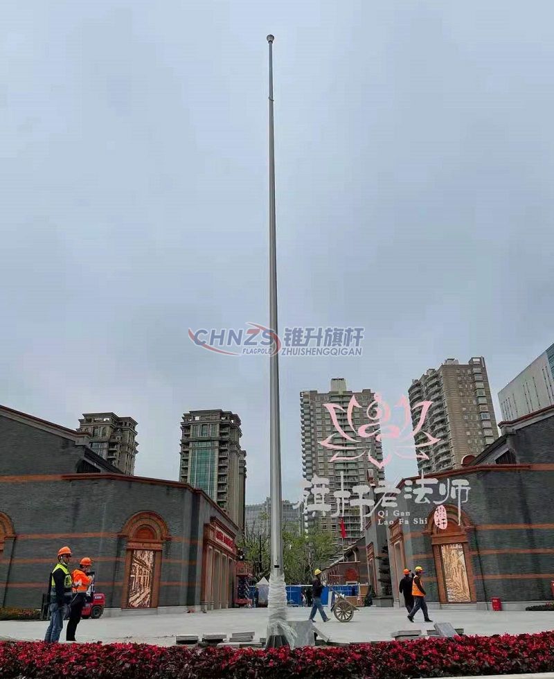 旗杆安装